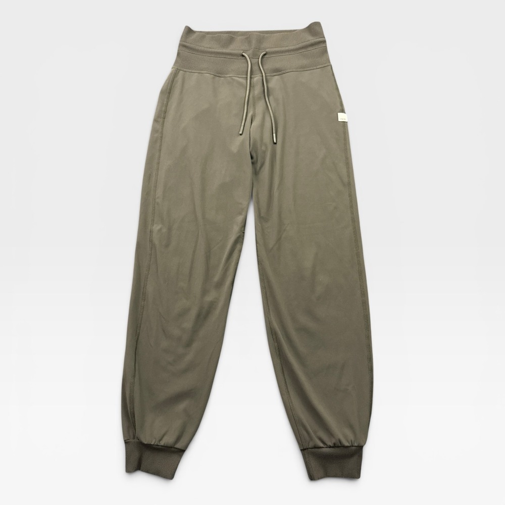 Vuori Joggers Women XS Olive Green High Rise Drawstring Performance VW418